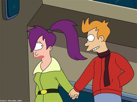 Fry & Leela - Futurama Wallpaper (967816) - Fanpop