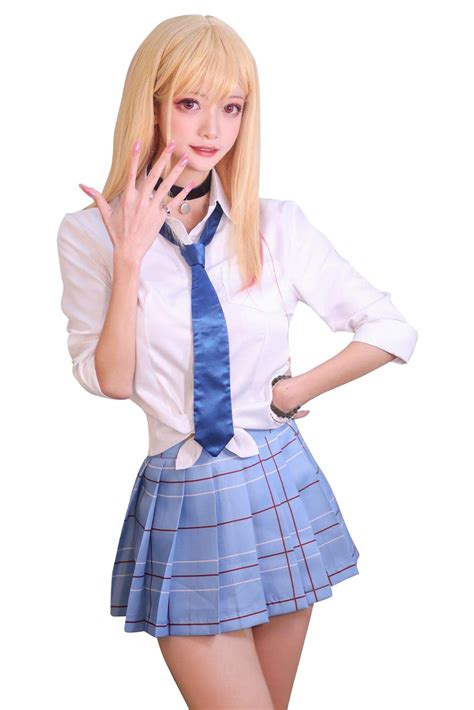 Buy Kitagawa Marin Cosplay Costume Female Outfit My Dress-Up Darling ...