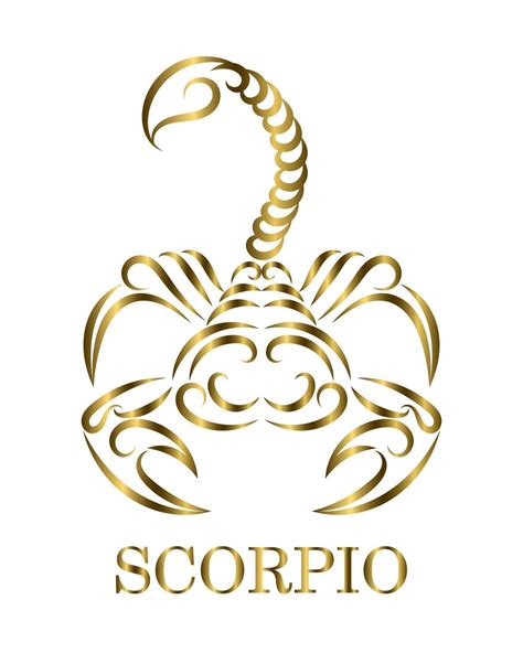 Scorpio zodiac line art 2405627 Vector Art at Vecteezy