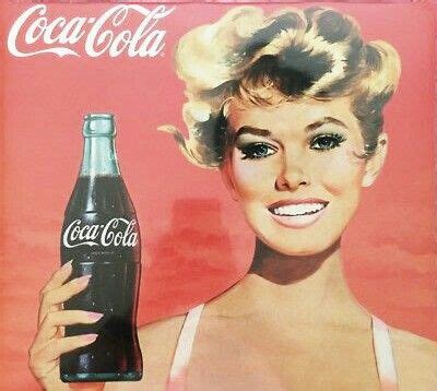 Coca-Cola Girl Always Coca Cola, Coca Cola Ad, Coke Cola, Soda Ads, Tin Signs, Vintage Signs ...