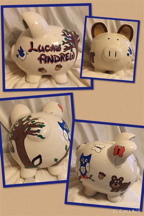 Personalized piggy banks | Etsy