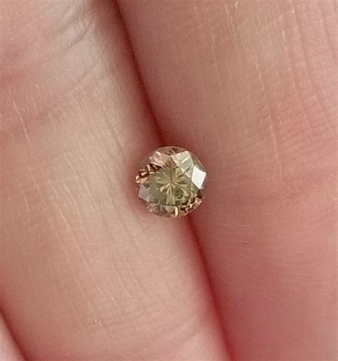 .54 ct Natural Champagne Diamond Round Cut Loose Gemstone | Property Room