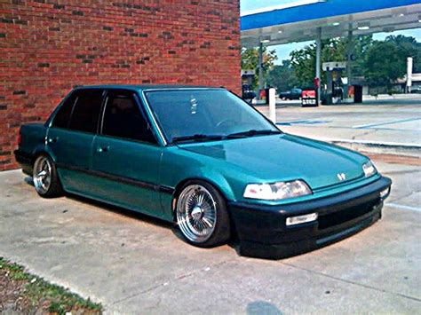 FS/FT 91 Ef sedan Slammed/Flush come see.... | Honda civic hatchback, Civic sedan, Honda civic sedan