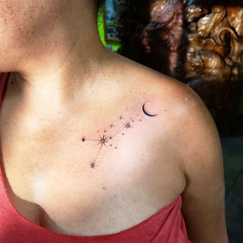 Cancer Zodiac Sign Tattoos For Girls