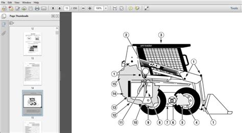 Case 1840 Skid Steer Service Repair Manual (8-11093) Case 1840 - PDF ...