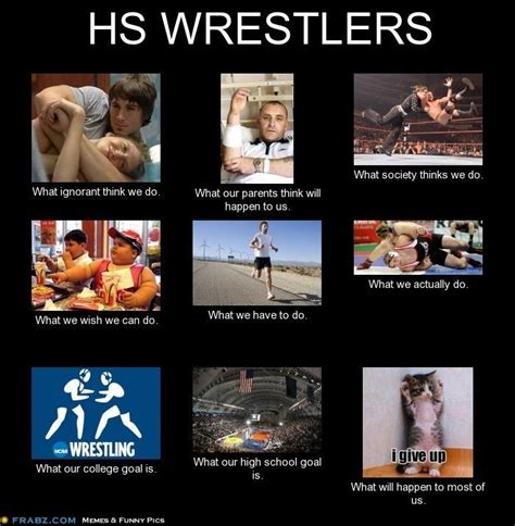 High School Wrestlers | Wrestling quotes, Funny wrestling, Wrestling memes