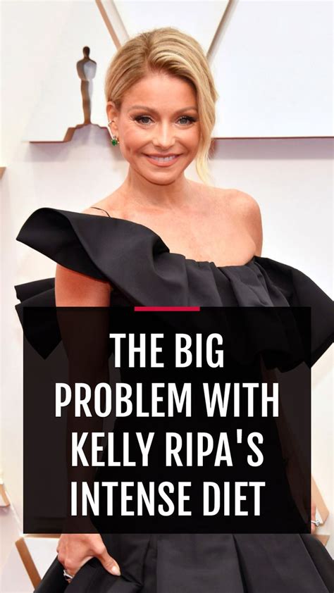 The Big Problem With Kelly Ripa's Intense Diet | Kelly ripa diet, Kelly ...