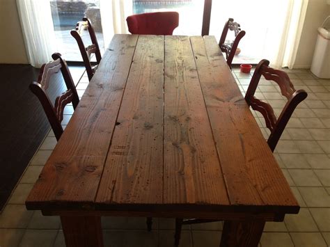10+ Farmhouse Rustic Dining Table – ZYHOMY