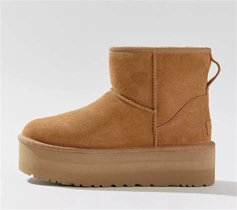 NEW 100% Authentic UGG Classic Mini Platform Women's Winter Boots Shoes Chestnut | eBay