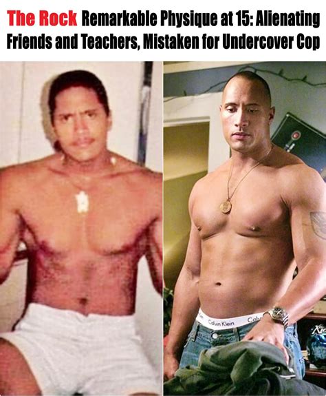 In a fascinating glimpse into the early life of Dwayne “The Rock” Johnson from alienating ...