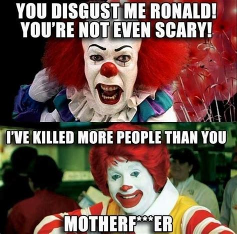 when pennywise and ronald meet each other - Meme by lols4days :) Memedroid