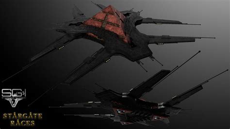 Goa'uld Apophis Mothership V2 by dolynick on DeviantArt