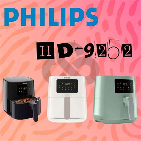 Jual Philips Air Fryer Spectre HD9252/90 HD9252 Digital Airfryer di Seller SS Outlet ...