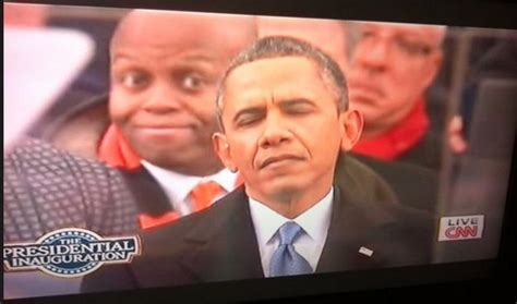 Photobomb - Obama's Brother-In-Law Craig Robinson Inaugural Speech, Presidential Inauguration ...