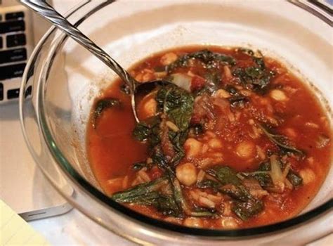 Swiss Chard Soup | Just A Pinch Recipes