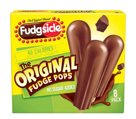 Popsicle Fudgsicle No Sugar Added Fudge Bar - Shop Bars & Pops at H-E-B