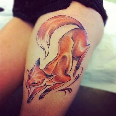 50+ Examples of Fox Tattoo | Red fox tattoos, Fox tattoo, Pattern tattoo