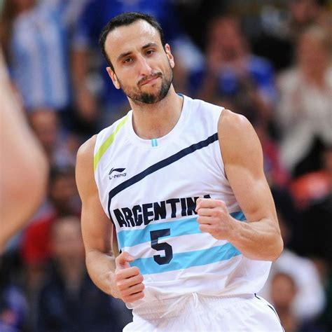 Manu Ginobili en la seleccion Argentina Fabiana