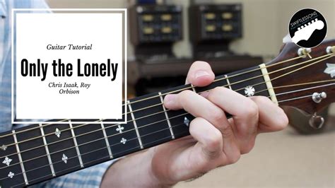 "Only the Lonely" Acoustic Guitar Lesson - Roy Orbison, Chris Isaak - YouTube