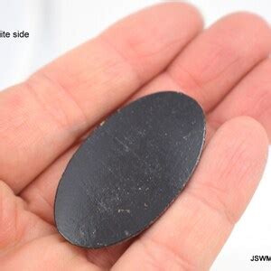 Large Painted Silver Grey Wooden Oval Lizard Cabochon Gray - Etsy