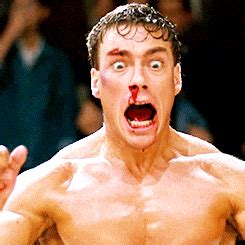 Echt Teilweise Aufzug jean claude van damme bloodsport gif auf der anderen Seite, Lecken In Menge