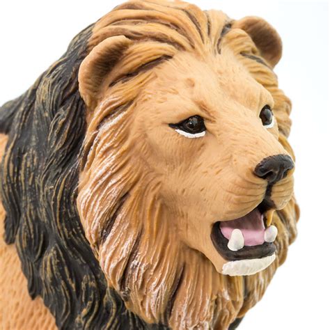 LION Figurine Figures Large Miniature Figurines Plastic Animal - Etsy