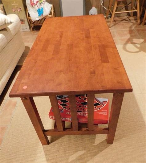 Mission Style Coffee Table | EstateSales.org