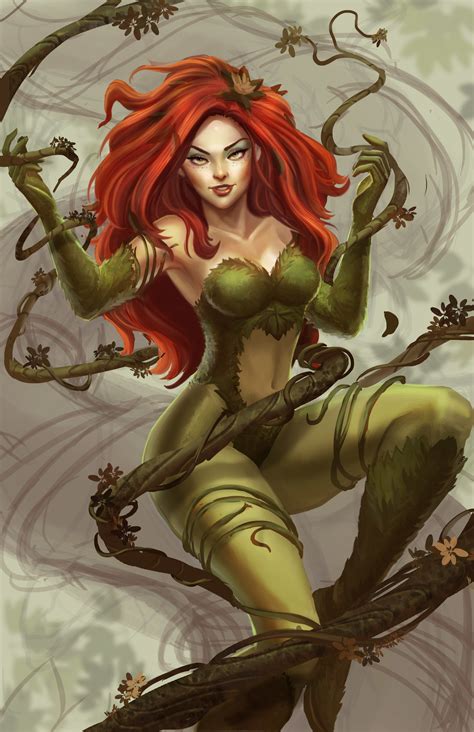 Victor Lozada - Poison Ivy fan art