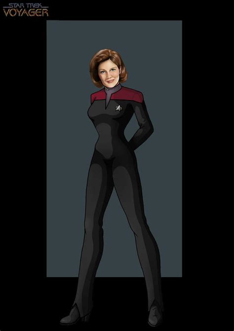 captain kathryn janeway by nightwing1975 on DeviantArt