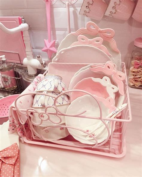 Instagram post by @meiii88 • May 20, 2018 at 2:19pm UTC Pastel Kitchen, Pink Kitchen, Cute ...