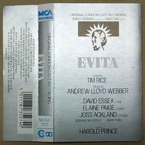 Andrew Lloyd Webber And Tim Rice - Evita: Original London Cast Recording (Cassette) | Discogs