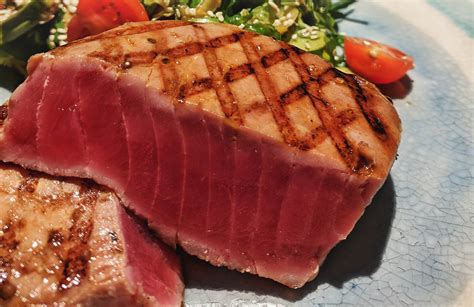 Grill Seared Bluefin Tuna Steak Recipe - Riviera Seafood Club