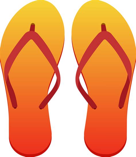 Flip flops clipart design illustration 9342143 PNG