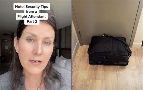 Flight attendant shares biggest hotel security tips in viral TikTok Room Attendant, Flight ...