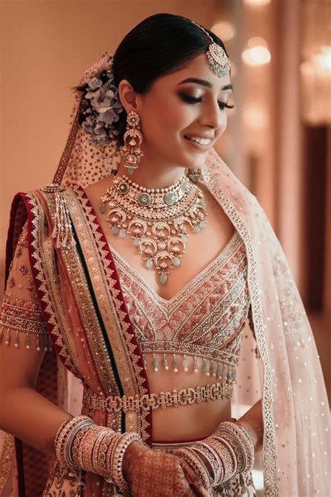 Embellished Blouse Designs for a Stunning Bridal Look