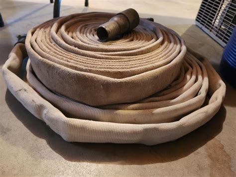 Pair of 2" Fire Hoses | Live and Online Auctions on HiBid.com