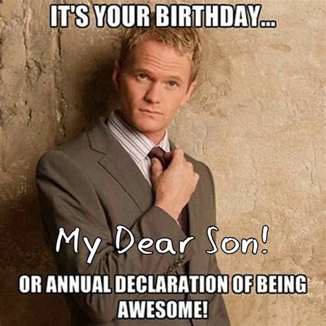 60 Happy Birthday Memes for Son Don’t Stop Your Laughter! - Dreams Quote