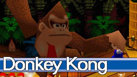 Super Smash Bros 64 Gameplay - Donkey Kong [1P Game Normal Mode] - YouTube