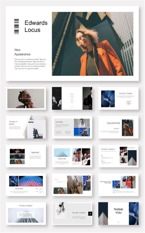 Model & Portfolio Presentation Template | Portfolio presentation, Portfolio design layout, Model ...