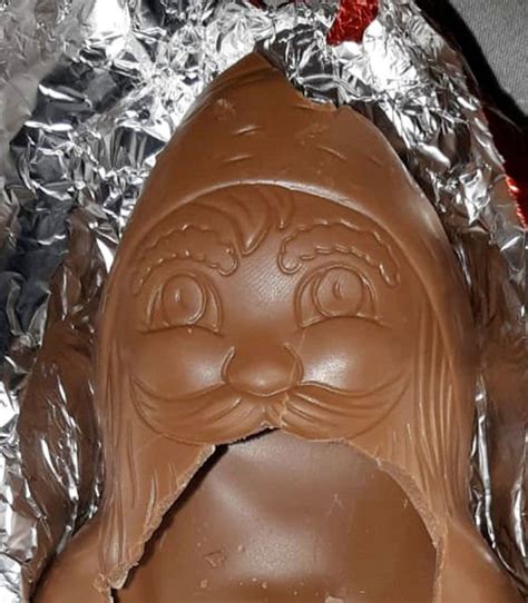 Tesco Christmas chocolate Santa shocks shopper with penis | Express.co.uk