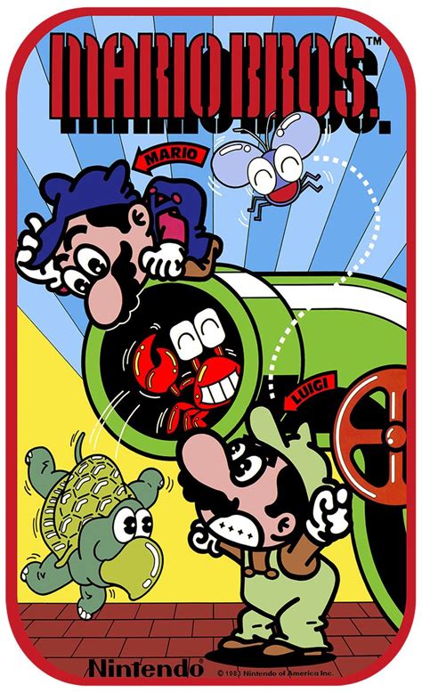 The side art for Mario Bros Arcade! | Stf