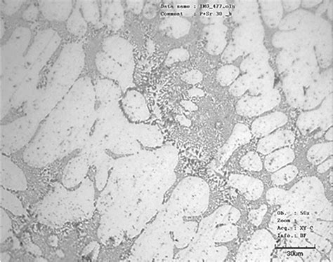 Microstructure of alloy AlSi7Mg0.3 | Download Scientific Diagram