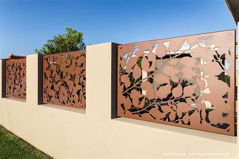 Decorative Fence & Gate Panels | Edgeworkshop Metal Garden Screens, Metal Fence, Garden Gates ...