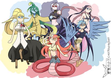 Monster Musume Fanart by CaptainCartooner on DeviantArt