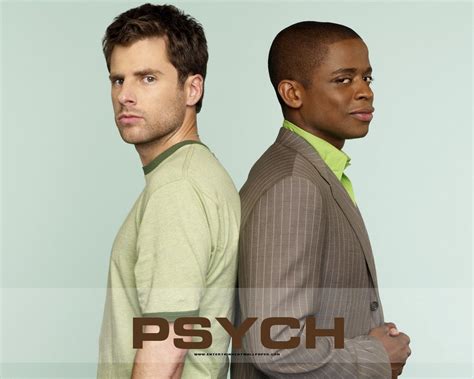 Shaun and Gus from Psych. I LOVE this. My favorite show about a fake ...