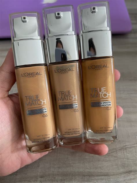 L'oreal true match foundation, Kesehatan & Kecantikan, Rias Wajah di ...