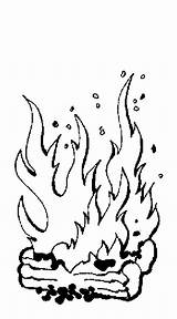 Flames Coloring Pages  Coloring Home sketch template
