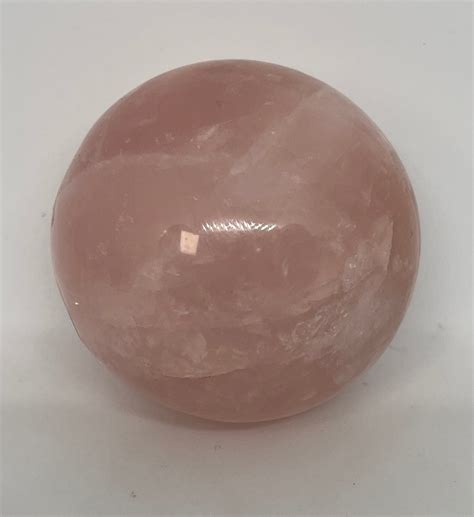 Rose Quartz Sphere – Golem Geology