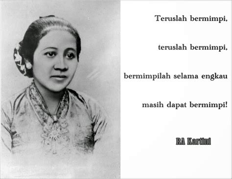 20 Ucapan Kata Mutiara Bijak dari RA Kartini - Kumpulan Kata