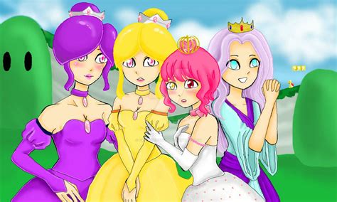 Mario Girls by fabprincesscut on DeviantArt